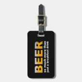 Frühstücksbuffet Gepäckanhänger (Vorderseite vertikal)