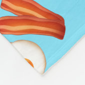 Frühstücksbüffet mit Ei Fleecedecke (Ecke)