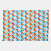 Frühstücksbüffet mit Ei Geschirrtuch (Horizontal)