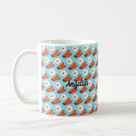 Frühstücksbüffet mit Ei Kaffeetasse (Links)