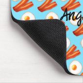 Frühstücksbüffet mit Ei Mousepad (Ecke)