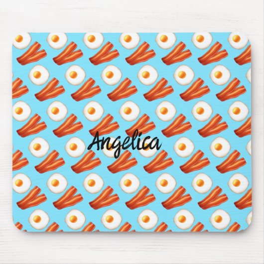 Frühstücksbüffet mit Ei Mousepad (Vorne)