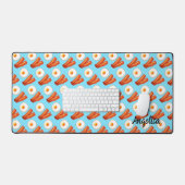 Frühstücksbüffet mit Ei Schreibtischunterlage (Tastatur & Maus)