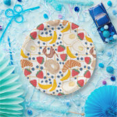 Frühstücksbuffet Pappteller (Party)