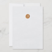 Frühstücksbuffet Rose und Shine Einladung (Rückseite)