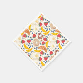 Frühstücksbuffet Serviette (Ecke)