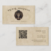 Frühstücksbuffet Visitenkarte (Vorne/Hinten)