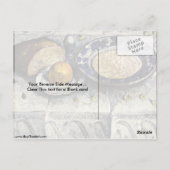 Frühstücksbuffet von Paula Modersohn-Becker Postkarte (Rückseite)