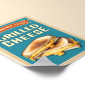 Frühstücksclub mit Grillkäse Poster (Ecke)
