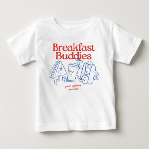 Frühstücksfreunde baby t-shirt