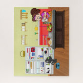 Frühstücksfreunde Puzzle (Vertikal)