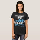 Frühstückskoch T-Shirt (Vorne ganz)
