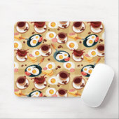 Frühstücksmuster 3 mousepad (Mit Mouse)