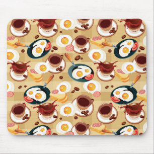 Frühstücksmuster 3 mousepad