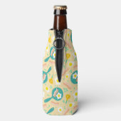 Frühstücksmuster Flaschenkühler (Flasche Rückseite)