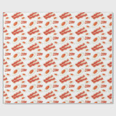 Frühstücksmuster Geschenkpapier (Flach)