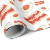 Frühstücksmuster Geschenkpapier (Rolleneckpunkt)