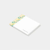 Frühstücksmuster Post-it Klebezettel (angewinkelt)