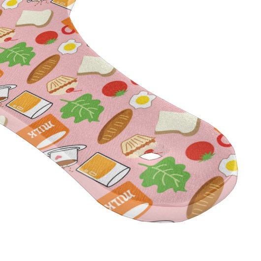 Frühstücksmuster Schneidebrett (Ecke)