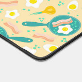 Frühstücksmuster Schreibtischunterlage (Ecke)