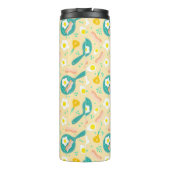 Frühstücksmuster Thermosbecher (Rückseite)