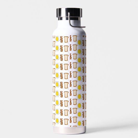Frühstücksmuster Trinkflasche (Links)