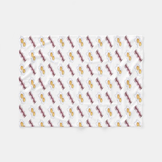 Frühstückspackung mit Bacon Strips und frittierten Fleecedecke (Vorderseite (Horizontal))