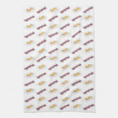 Frühstückspackung mit Bacon Strips und frittierten Geschirrtuch (Vertikal)