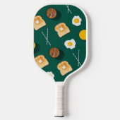 Frühstückspensum Pickleball Paddel Schläger (Rückseite)