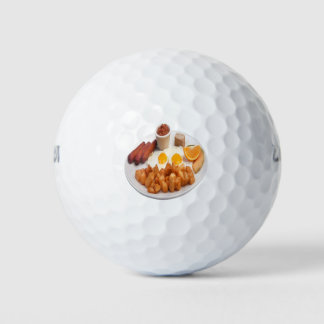Frühstücksplatte Golfball