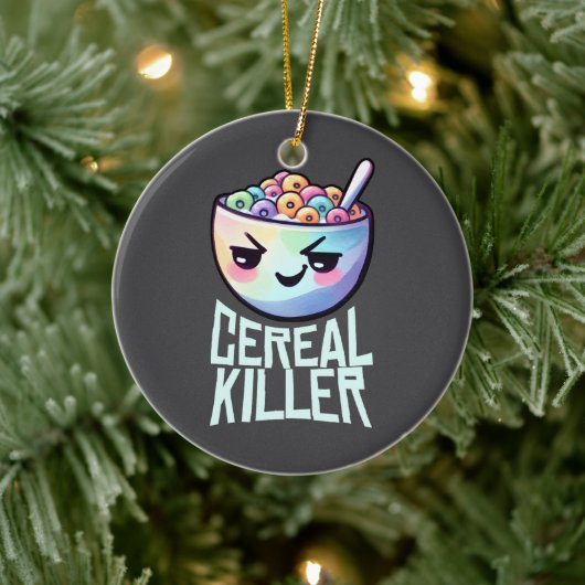 Frühstückspuk Cereal Killer Keramik Ornament (Baum)