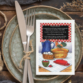 Frühstücksspezial Inspirationskarte Postkarte