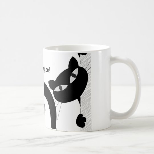 Frühstückstasse "Guten Morgen" mit Logo Kaffeetasse