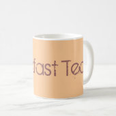 Frühstückstee Kaffeetasse (VorderseiteRechts)