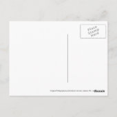 Frühstückstisch (Vögel) Postkarte (Rückseite)