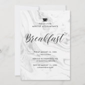 Frühstückstreffen Einladung (Vorderseite)