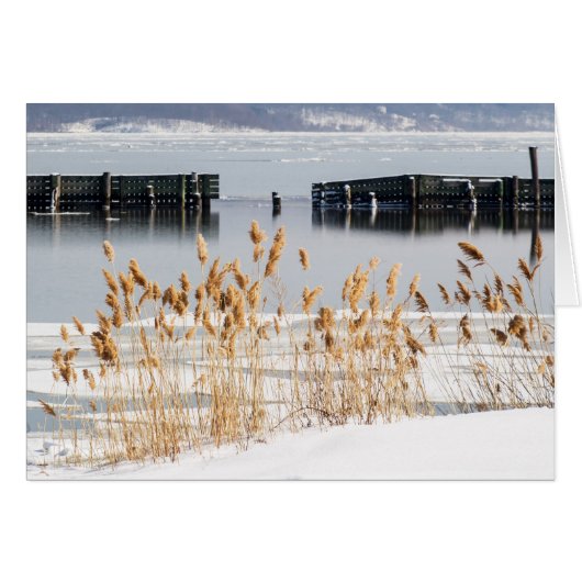 Frühstückswasser im eisigen Hudson River (Vorderseite (Horizontal))