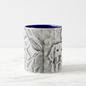 Frühstückswein Niedliches Trendangebot Zweifarbige Tasse (Mittel)