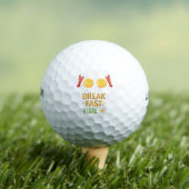 Frühstückszeit mit Ei und Speck Golfball (Insitu T-Shirt)