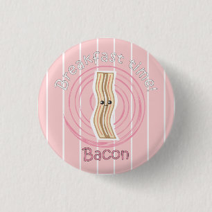 Frühstückszeit - Speck Button
