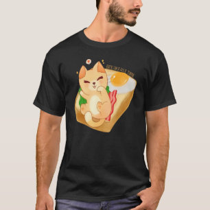 Frühstückszeit Süße Katze Toast Kitty Für Katzen T-Shirt