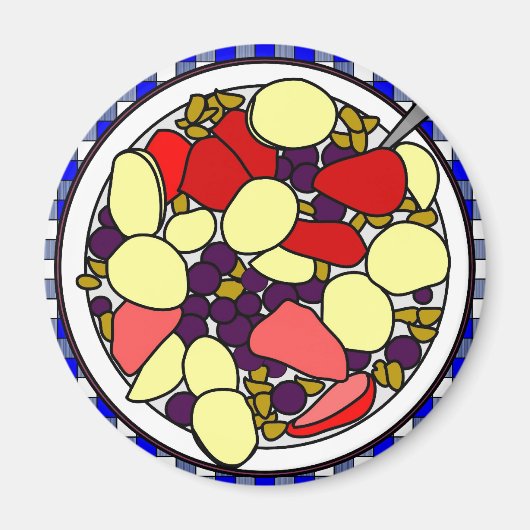 Frühstückszerealien Magnet (Vorne)