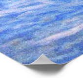 FRÜHSTÜCKWELLEN AUF DEM MEER POSTER (Ecke)
