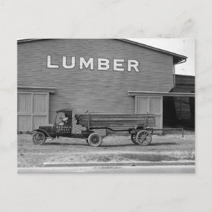 Frühtracker, 1925 postkarte