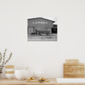 Frühtracker, 1925. Vintages Foto Poster (Küche)