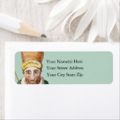 FrühViktorianischer Weihnachtsmann Vintag (Insitu)