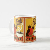 FRÜHVOGEL, LUSTIGE KAFFEETASSE (Vorderseite Links)