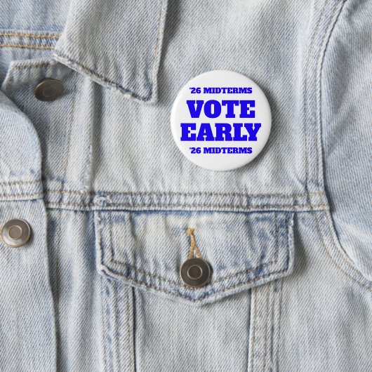 Frühwahl-Button Button (Beispiel)