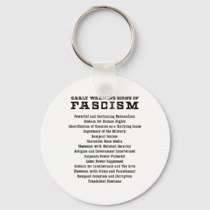 Frühwarnsignale des faschistischen Aktivisten Resi Schlüsselanhänger