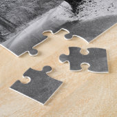 Frühwinterschnee im Barbereich Puzzle (Seite)